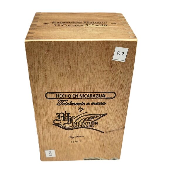 RARE Collectible Totalmente a Mano by My Father Cigars Wood Cigar Box - Picture 9 of 10